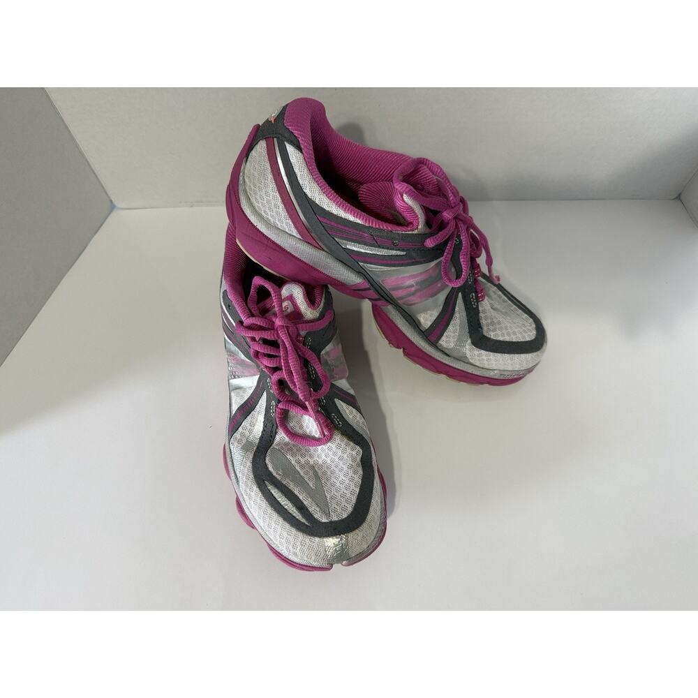 Brooks PureCadence 3 Women's Running Shoes Pink Gray Athletic Sneakers Size 8.5